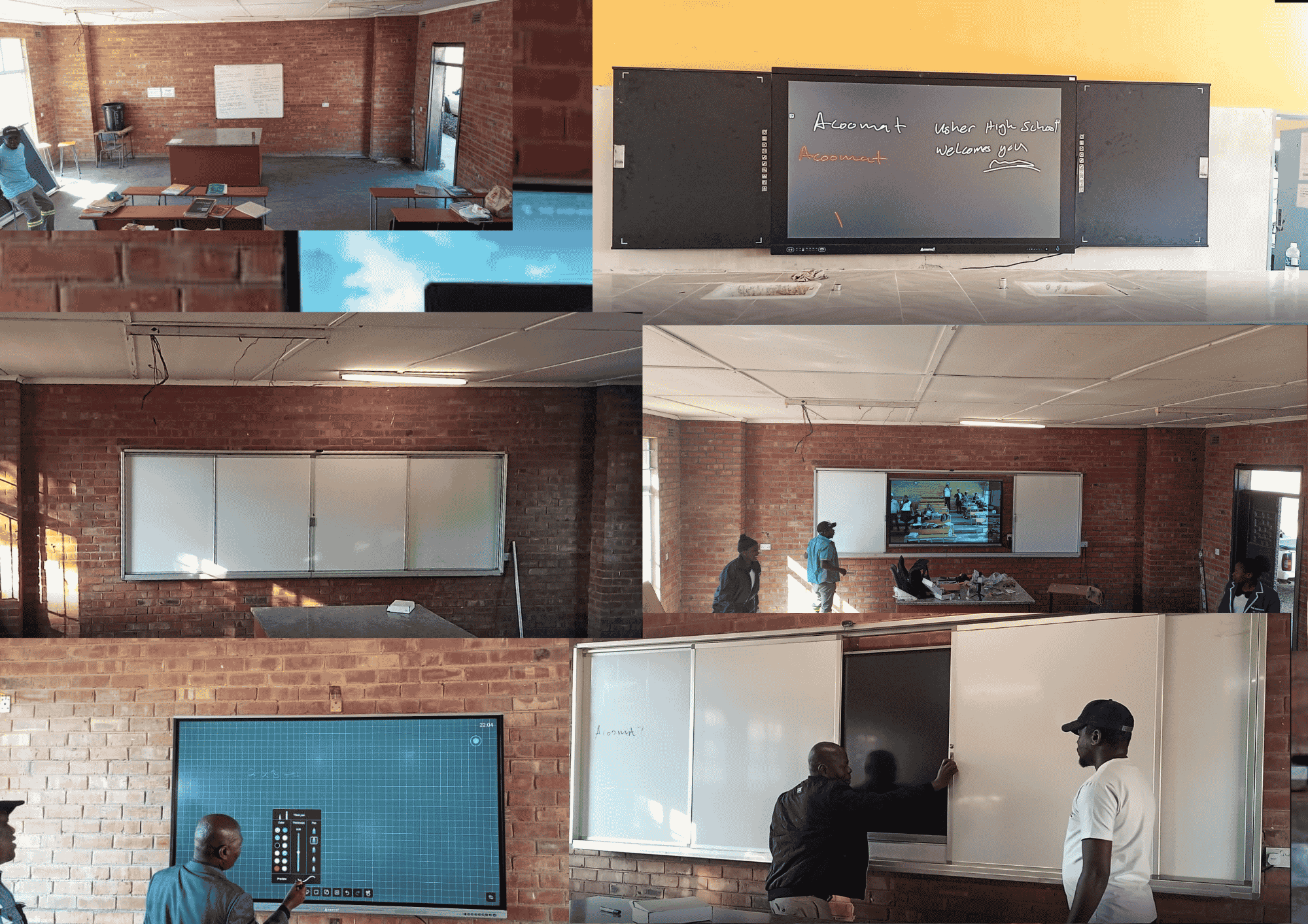 From Vision to Reality: Acoomat Completes the First Phase of Classroom Transformation at Usher Girls High School